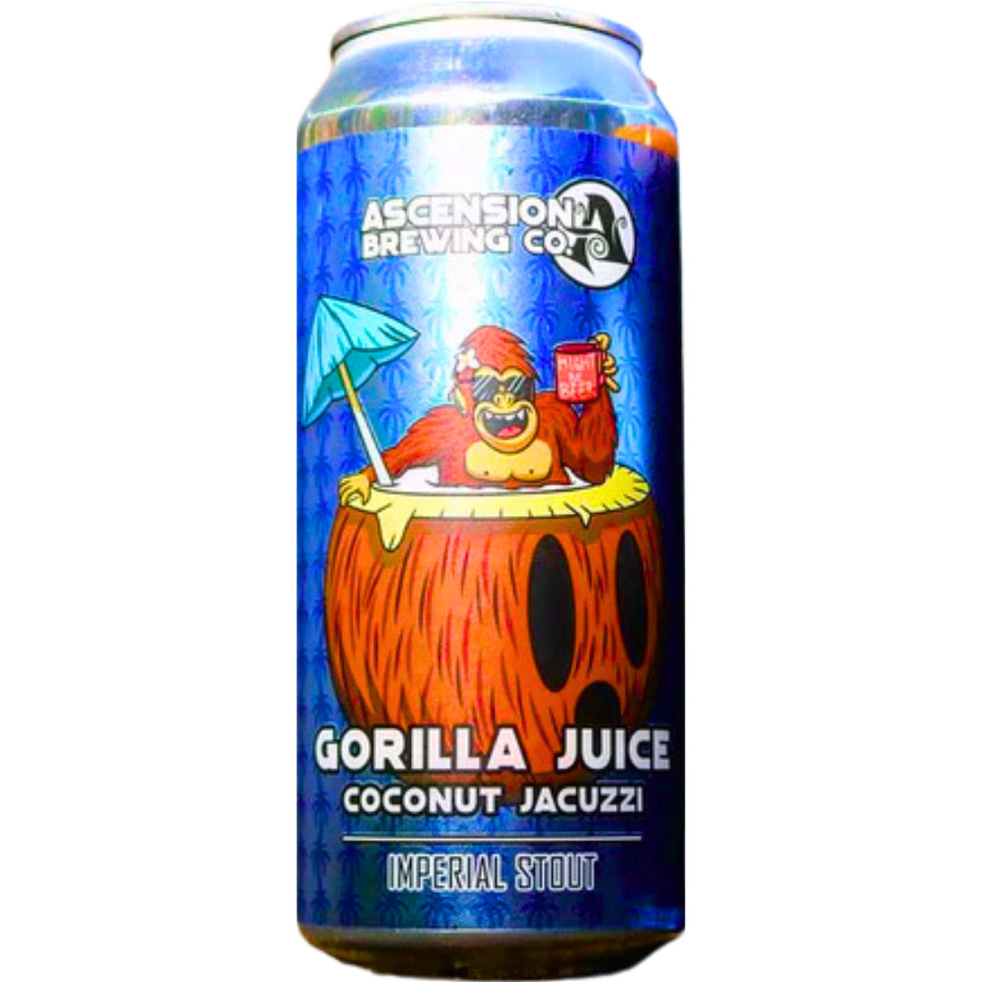 Ascension Brewing Co - Gorilla Juice Coconut Jacuzzi 