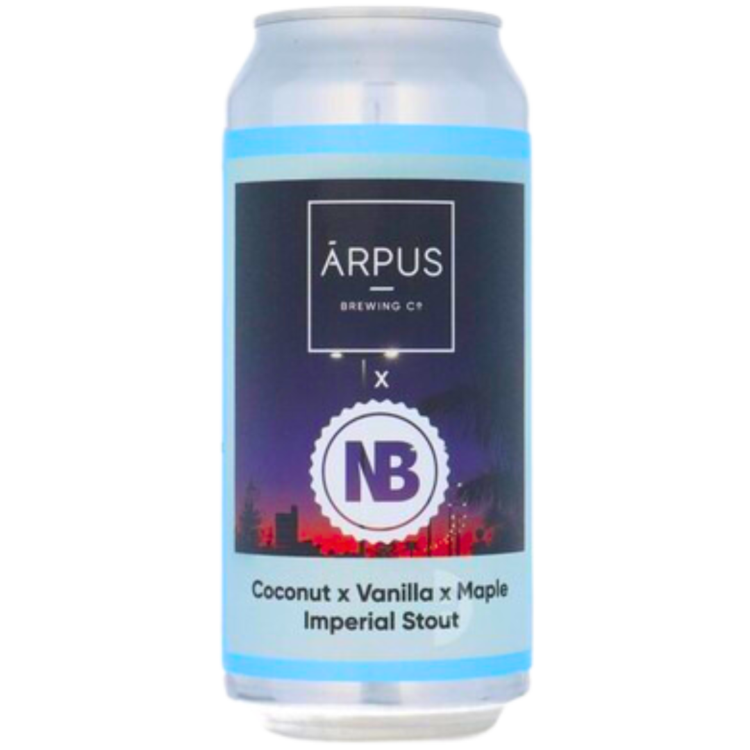 Arpus Brewing Co x Nerd Brewing - Coconut x Vanilla x Maple Imperial Stout 