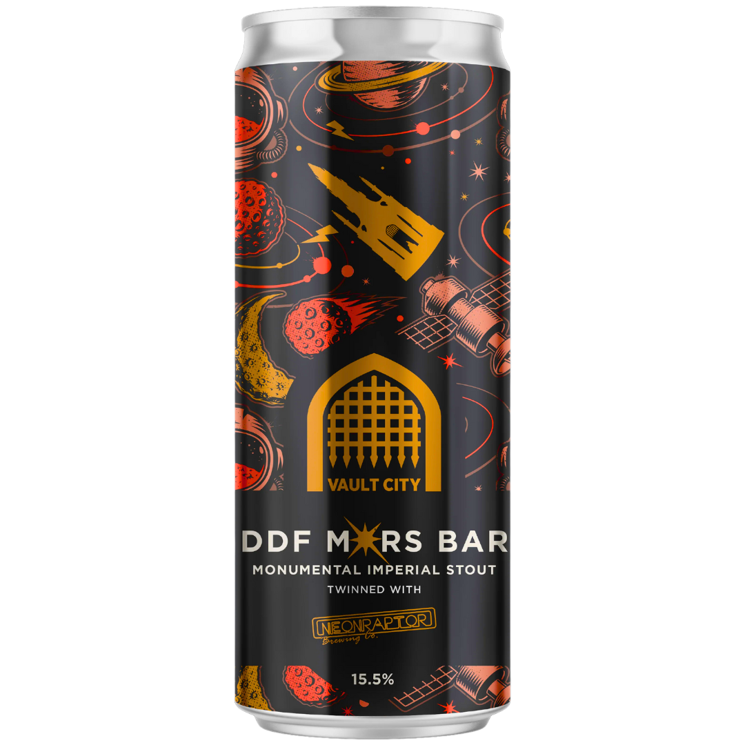 Vault City Brewing x Neon Raptor Brewing Co - DDF M*rs Bar (2025)