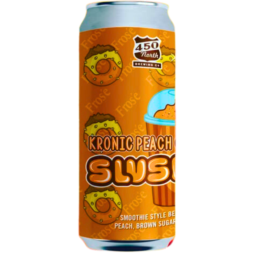 450 North Brewing Co x Kings Brewing Co - Slushy XL Kronic Peach Cobbler Rings