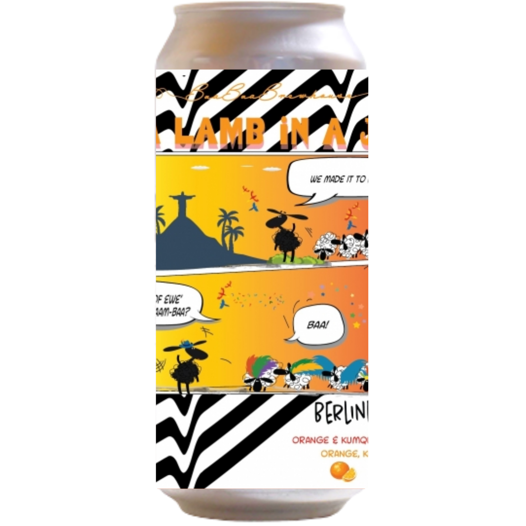 Baa Baa Brewhouse - Lamb In A Jam: Orange & Kumquat Creamsicle