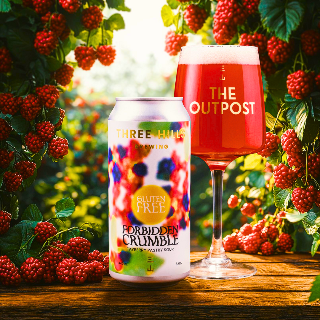 Three Hills Brewing - Forbidden Crumble: Tayberry 