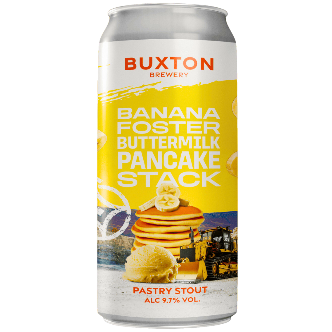 Buxton Brewery - Banana Foster Buttermilk Pancake Stack 