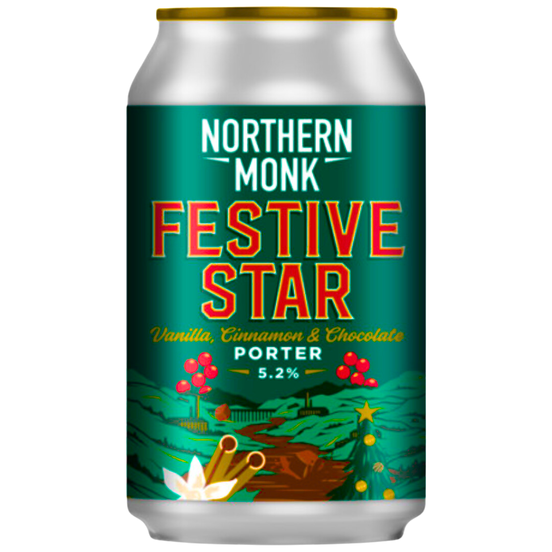 Northern Monk Brew Co - Festive Star (2024) Northern Monk Brew Co - Festive Star (2024)