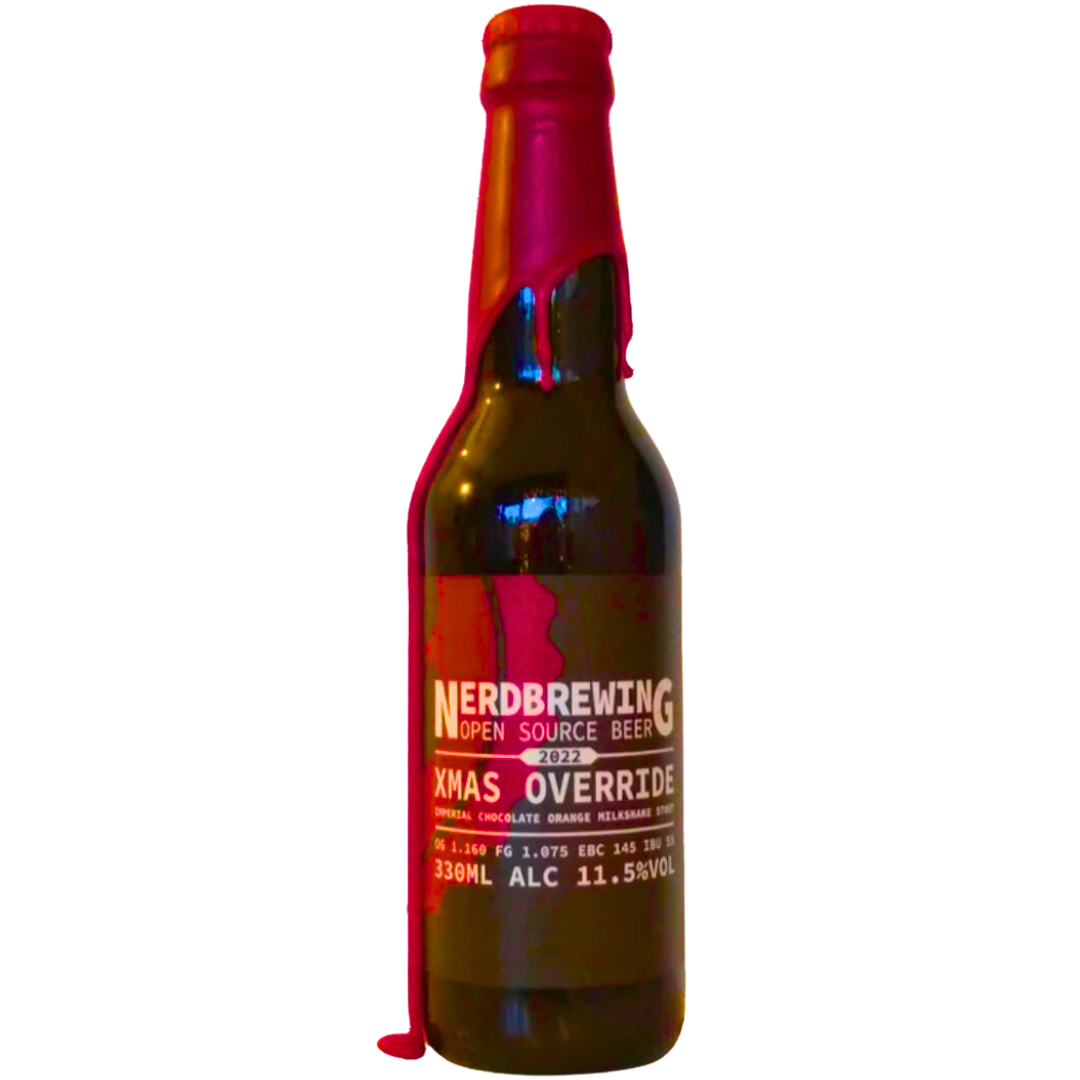 Nerd Brewing - Xmas Override Imperial Chocolate Orange Milkshake Stout (2022) 