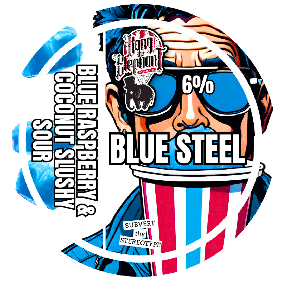 Bang The Elephant Brewing Co - Blue Steel Bang The Elephant Brewing Co - Blue Steel