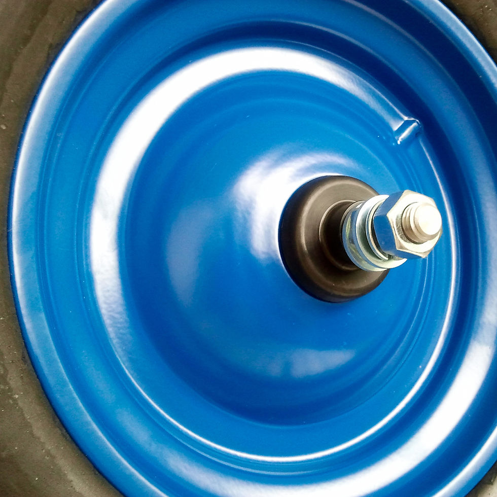 Miniaturbild: Müba Fagro polymer Schubkarrenrad