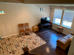 The other side of the front room, taken from the stairs