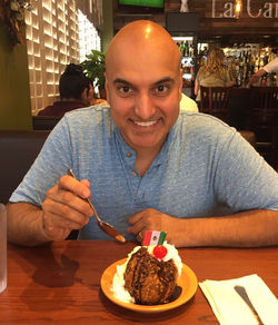 We drove to Napa for a gathering and stopped for fried ice cream