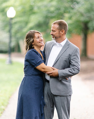 a married couple engage in a loving hug