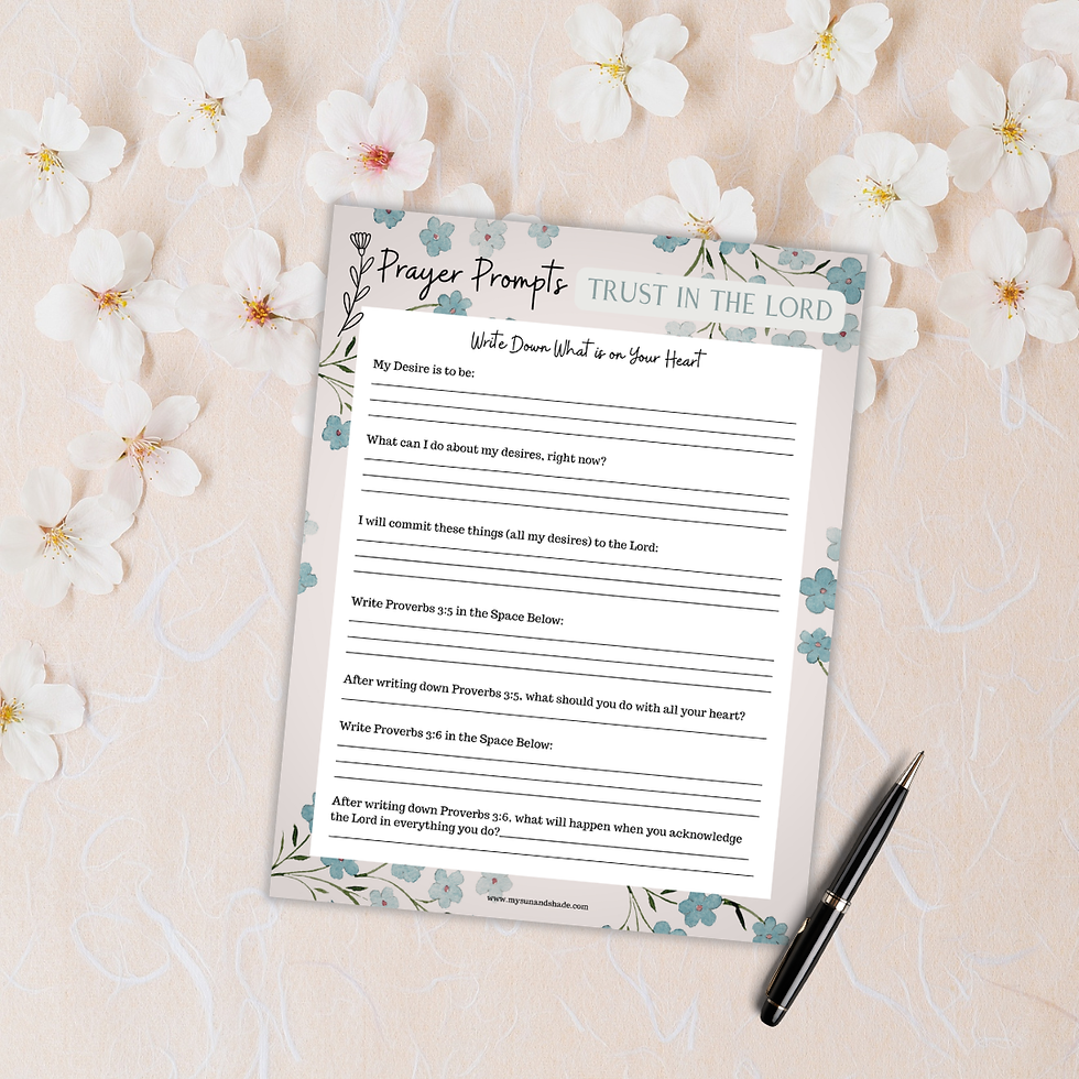 Miniatura: proverbs 3:5 Trust in the Lord Printable Bible study for women