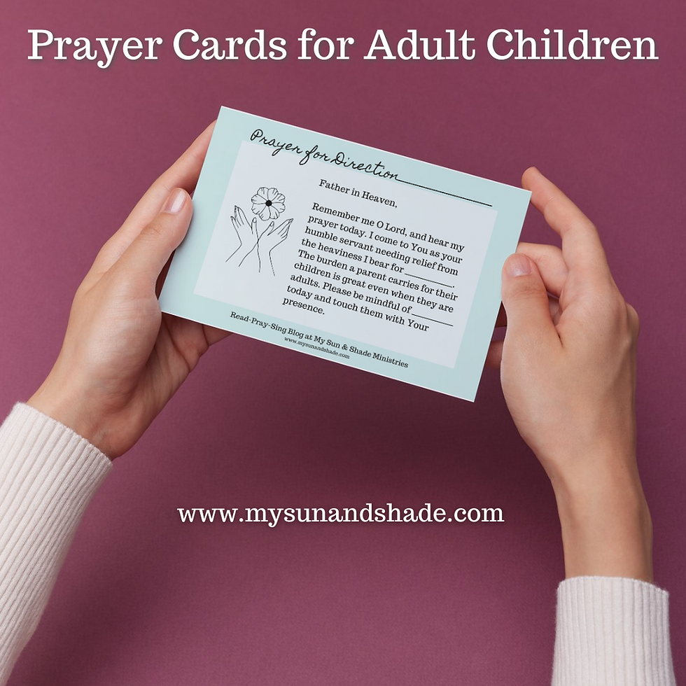 Miniatura: pray for my adult child's friends