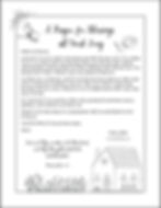A Prayer for Blessings All Week Long  Coloring Page Printable for Devotions