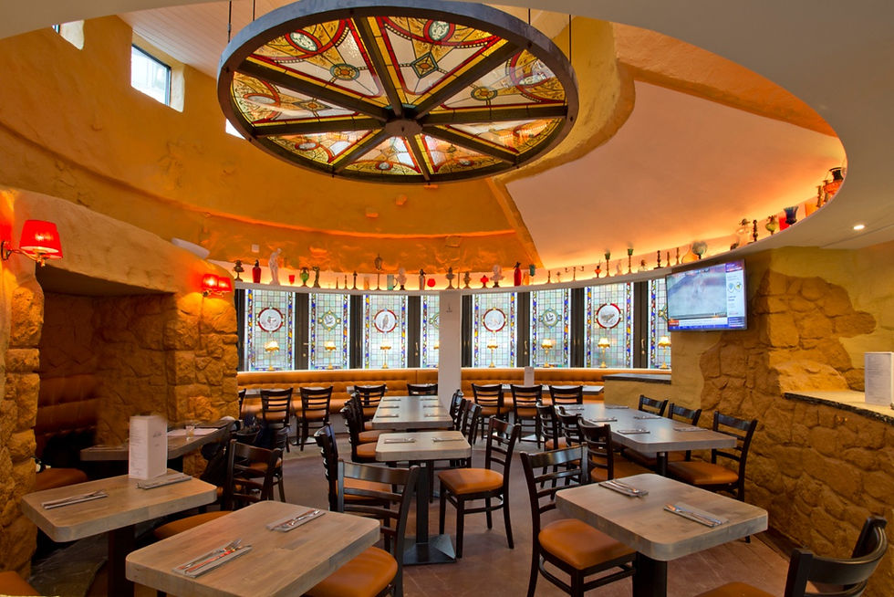 the restaurant......