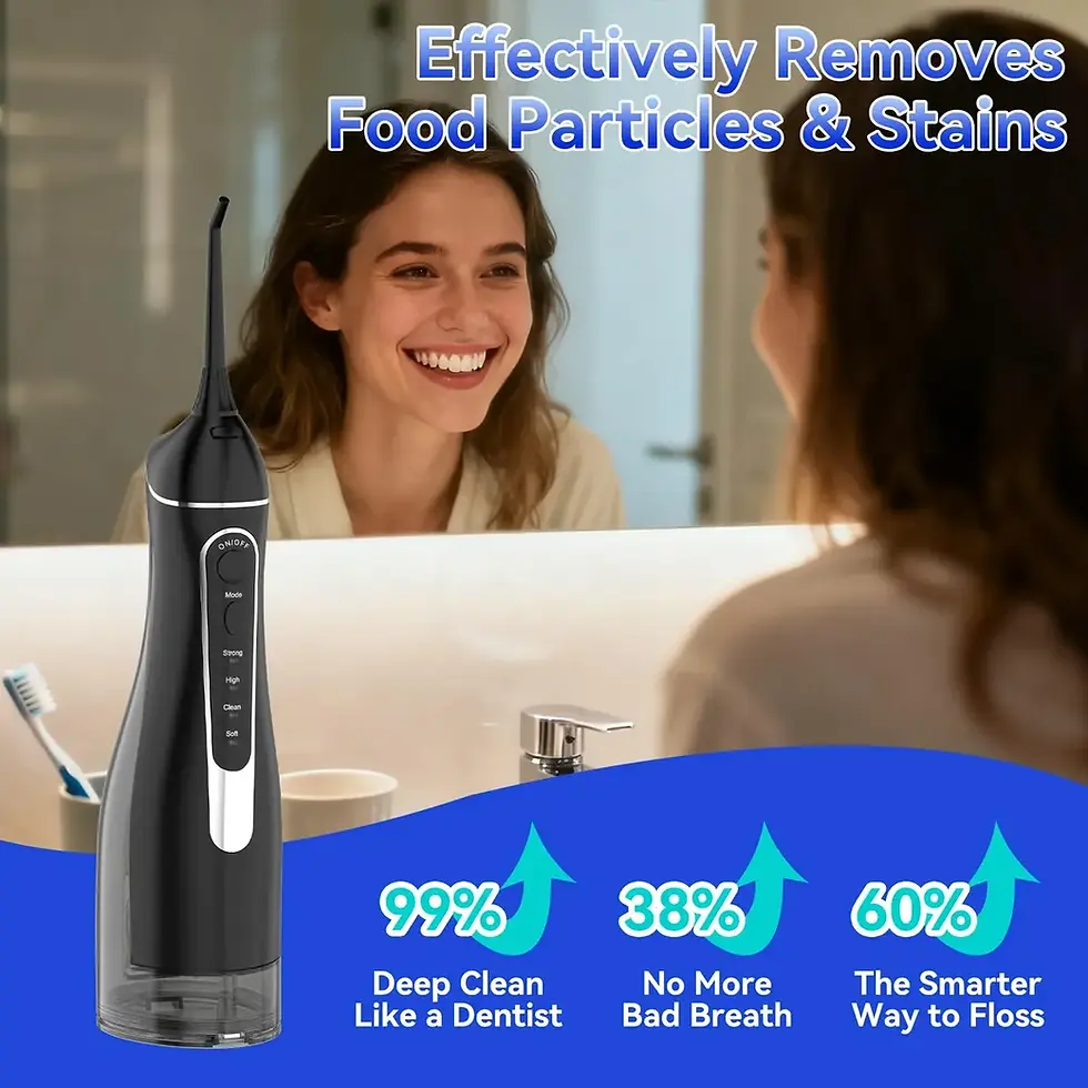 Thumbnail: Water Flosser for Teeth Pick CordlesssBeautypick Portable Electric flossers for 