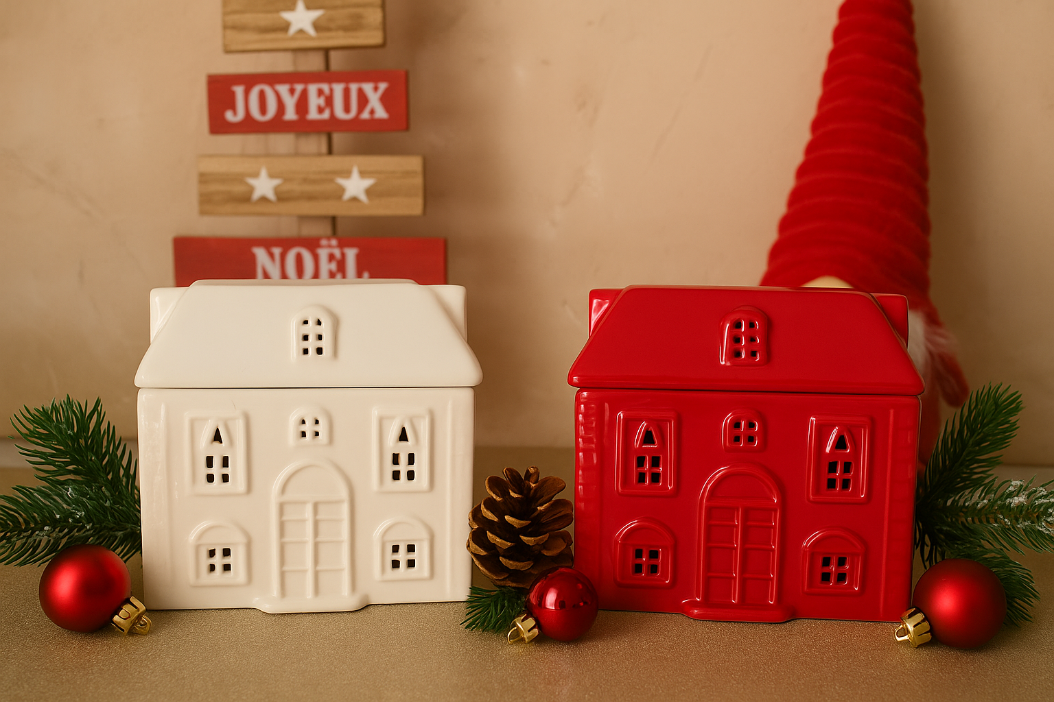 🏠 Brûleur « Maison de Noël » 🎅