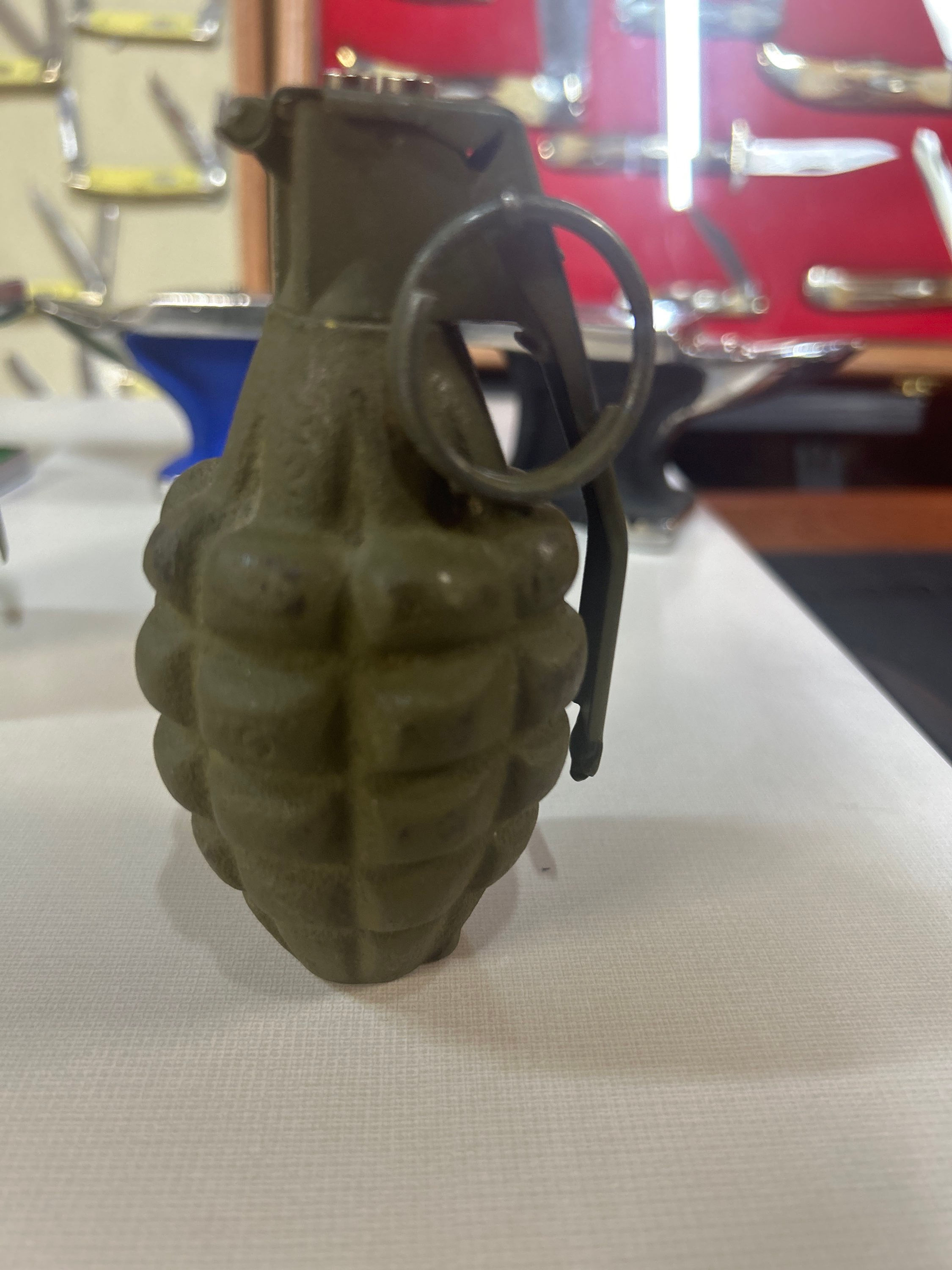 Grenade knife stand