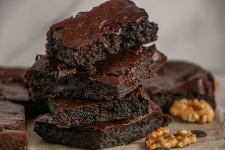 בראוניז טבעוני (ללא גלוטן וסוכר)