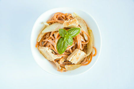 "צ'יקן" אלפרדו- טבעוני, ללא גלוטן ובחמישה מרכיבים