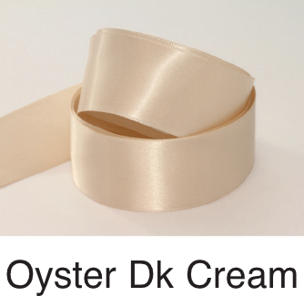 Thumbnail: Ivory, Cream & White Ribbons - 10mm - Personalised - Satin Double-Faced
