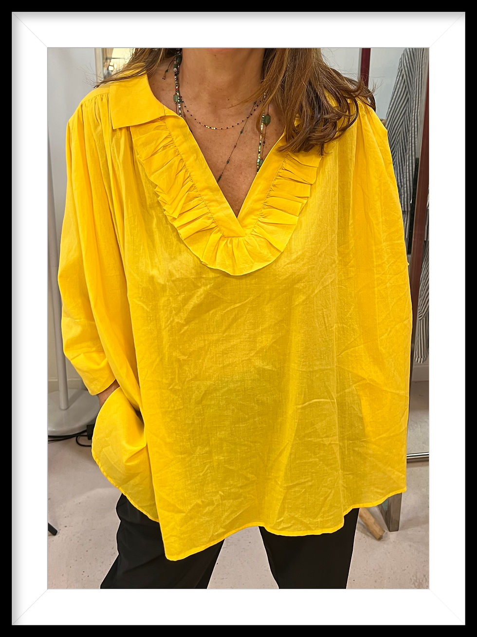 Miniature : Blouse LILOU uni Favéla MARKET 