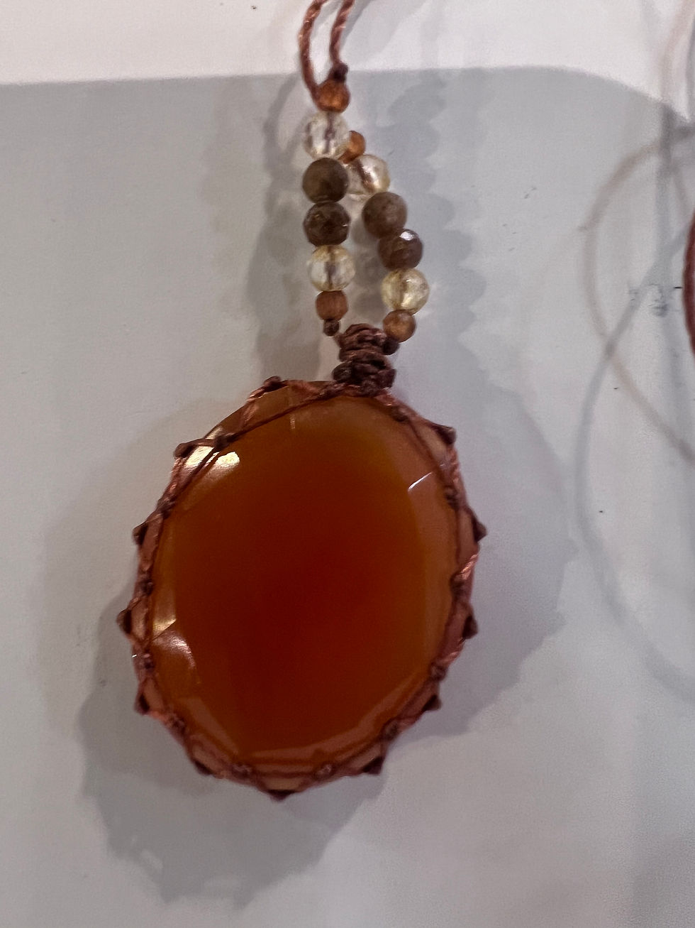 Miniature : Petit TALISMAN Cornaline RAHKI ME 