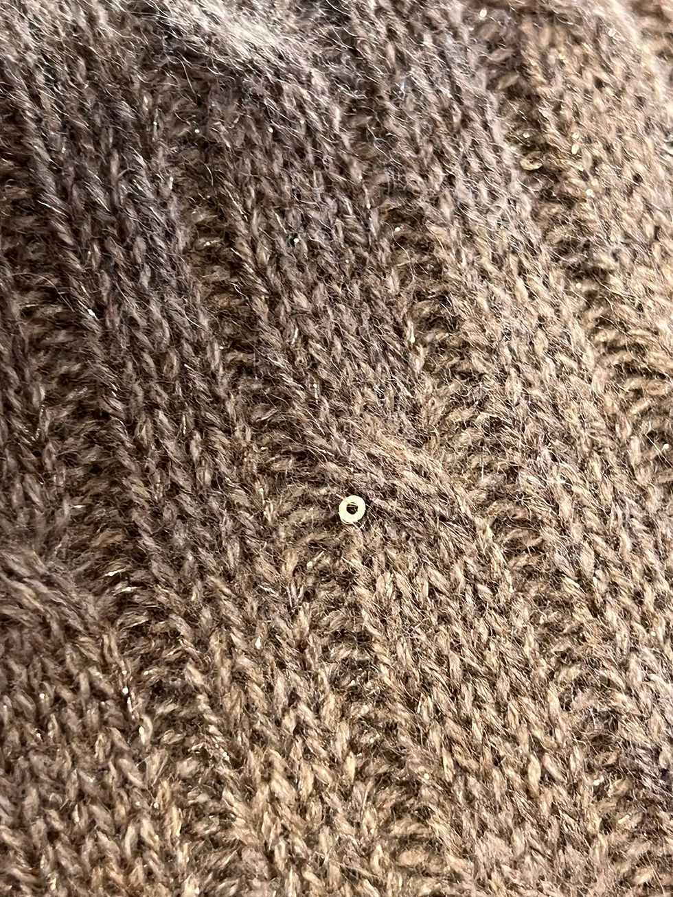 Miniature : Pull Pailletée REPEAT cashmere 