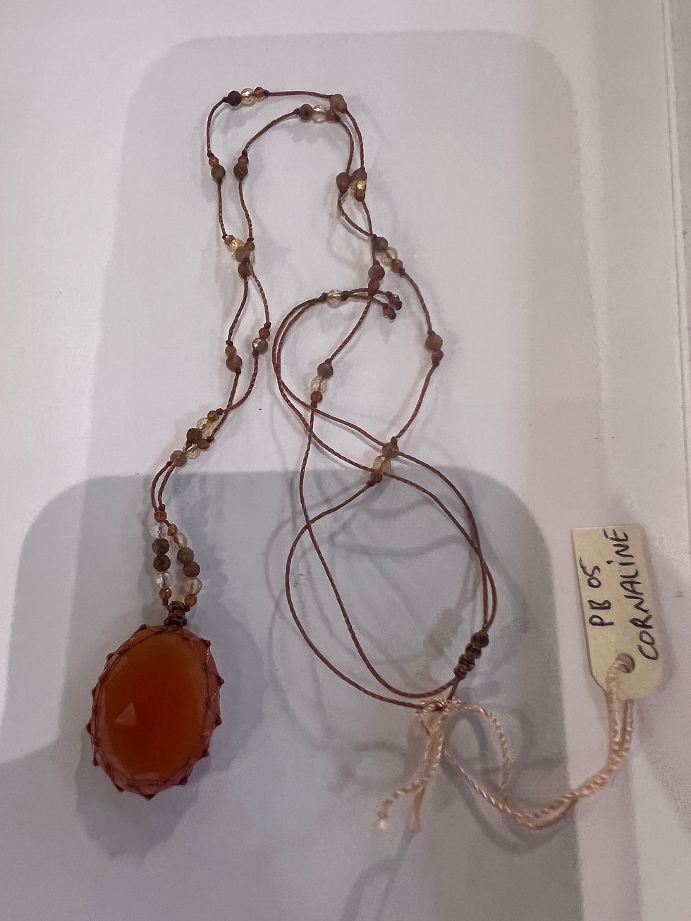 Miniature : Petit TALISMAN Cornaline RAHKI ME 