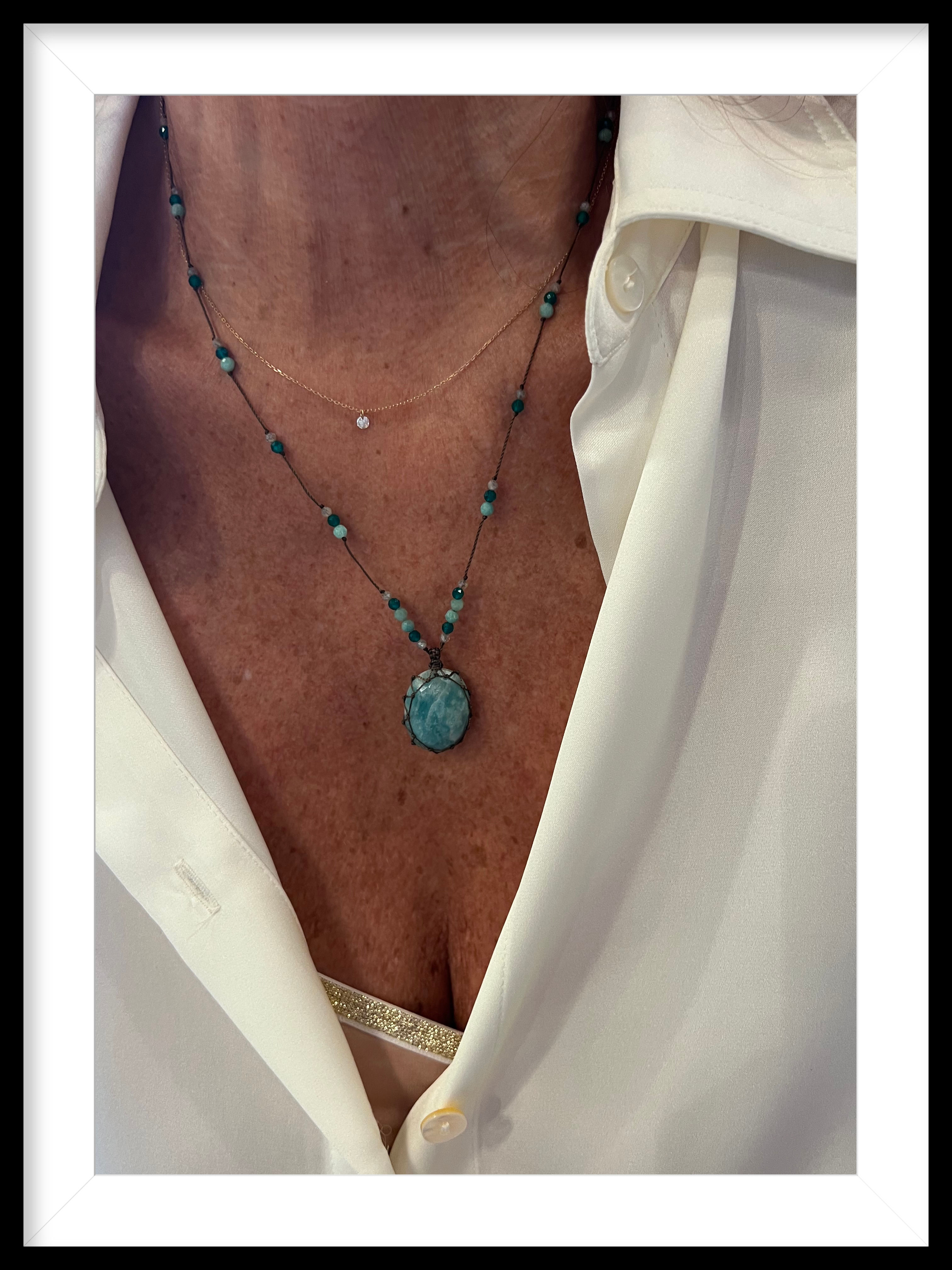 Petit Talisman VERONA amazonite RAHKI ME