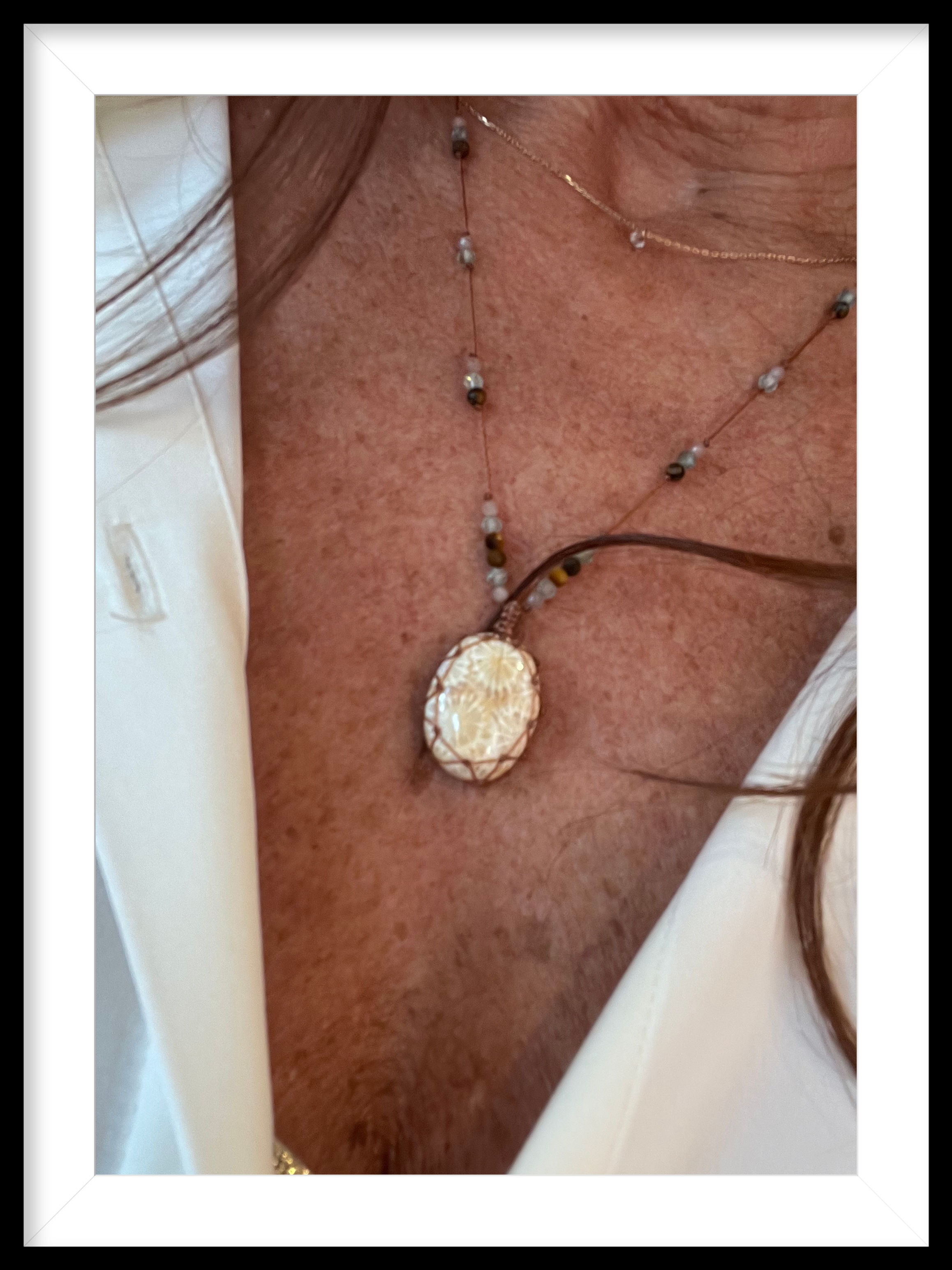 Petit Talisman CORAIL fossile RAHKI ME