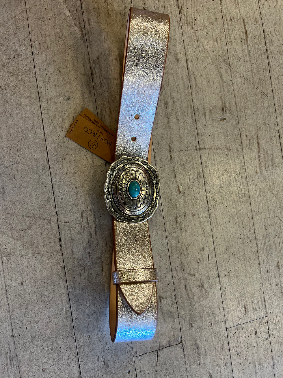 Miniature : Ceinture Silver POST&CO 