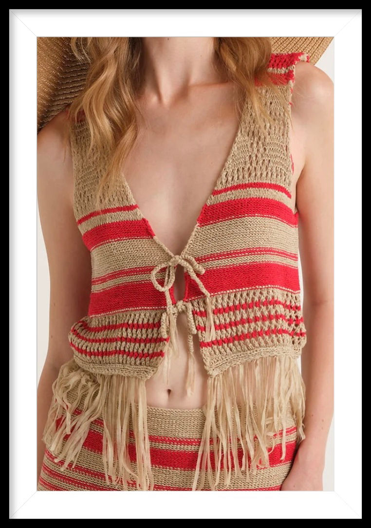 Gilet Crochet MALIPARMI
