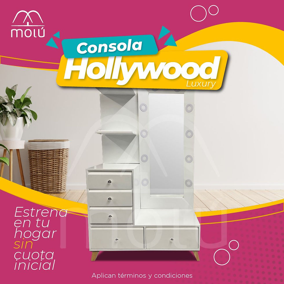 CONSOLA HOLLYWOOD LUXURY