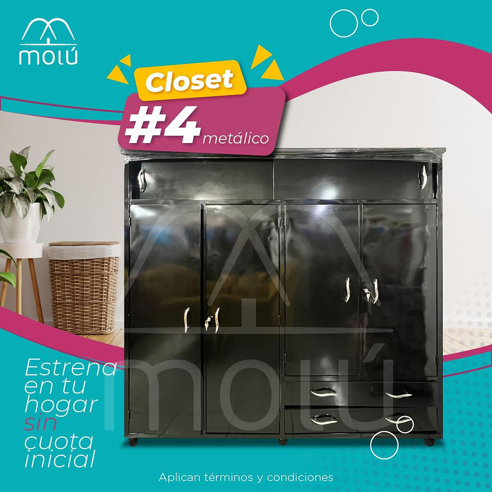 CLOSET #4 SUPER METALICO