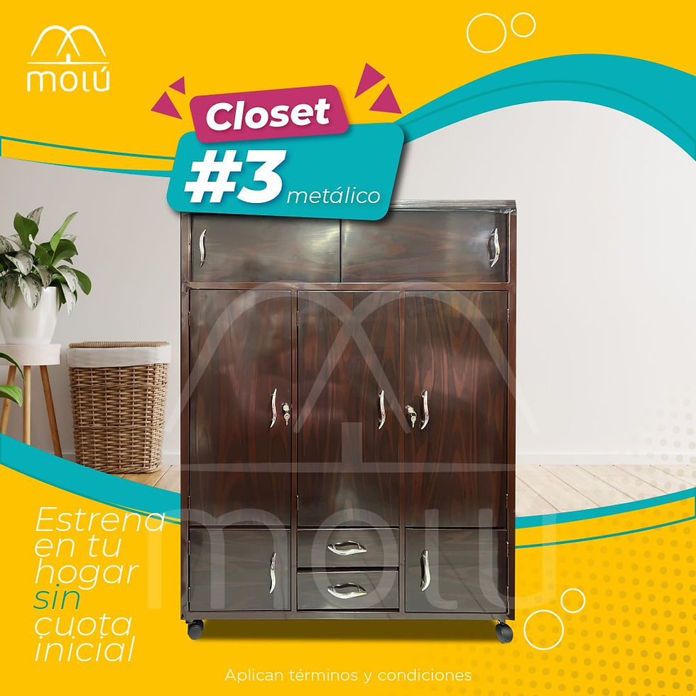 CLOSET #3 METALICO