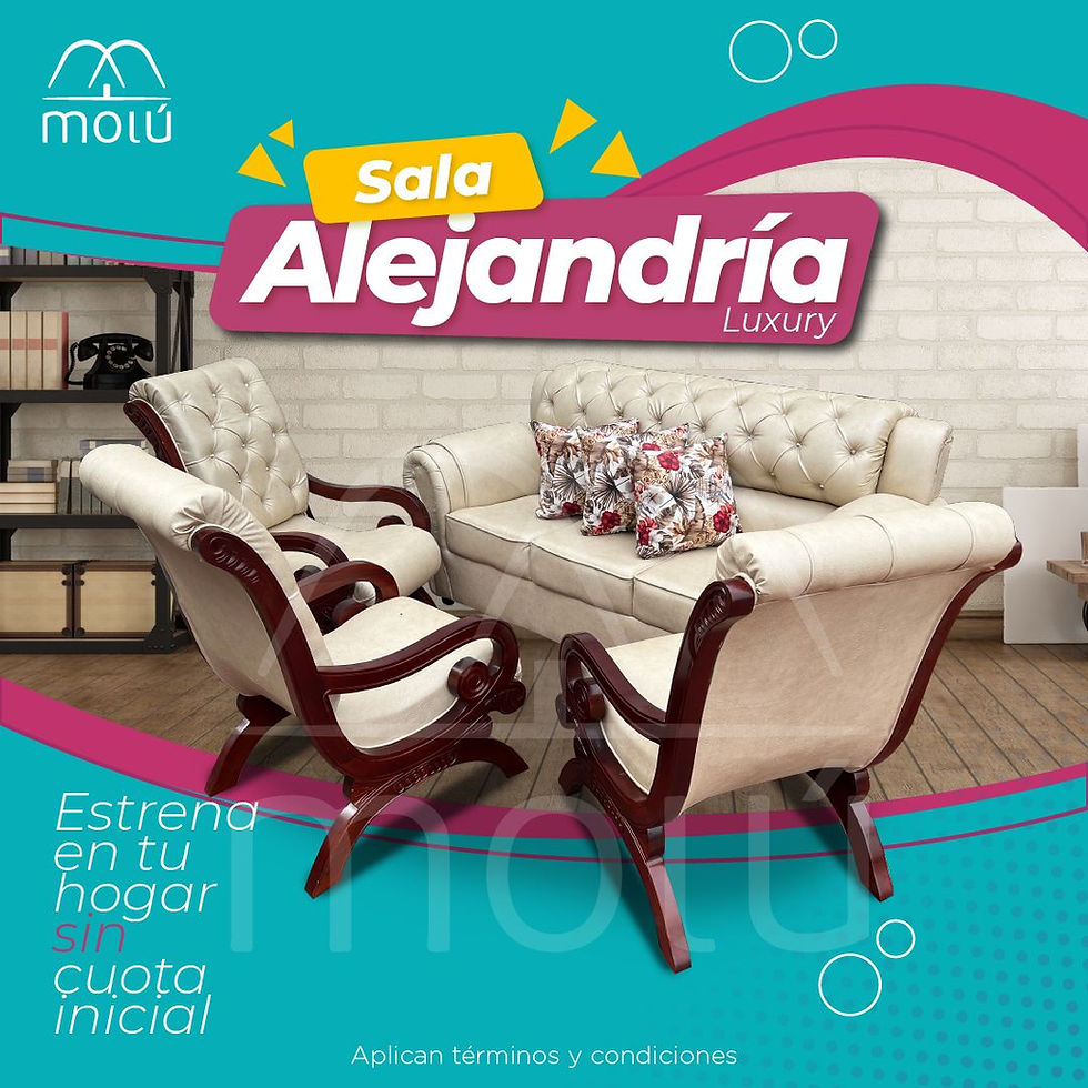 SALA ALEJANDRIA LUXURY