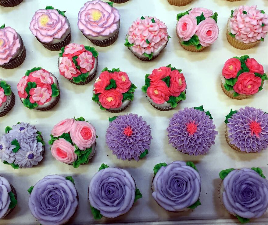 Decorated Cupcakes Westhampton Pastry Shop Richmond, Va