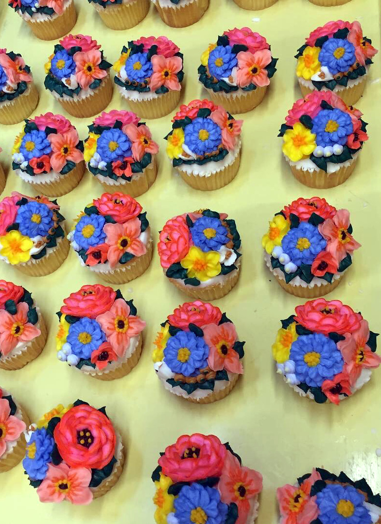 Decorated Cupcakes Westhampton Pastry Shop Richmond, Va