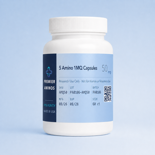 5 Amino 1MQ Capsules (50mg, 60ct)