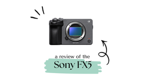 sony fx5 cinema camera