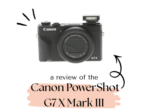 Canon Powershot g7 x mark iii