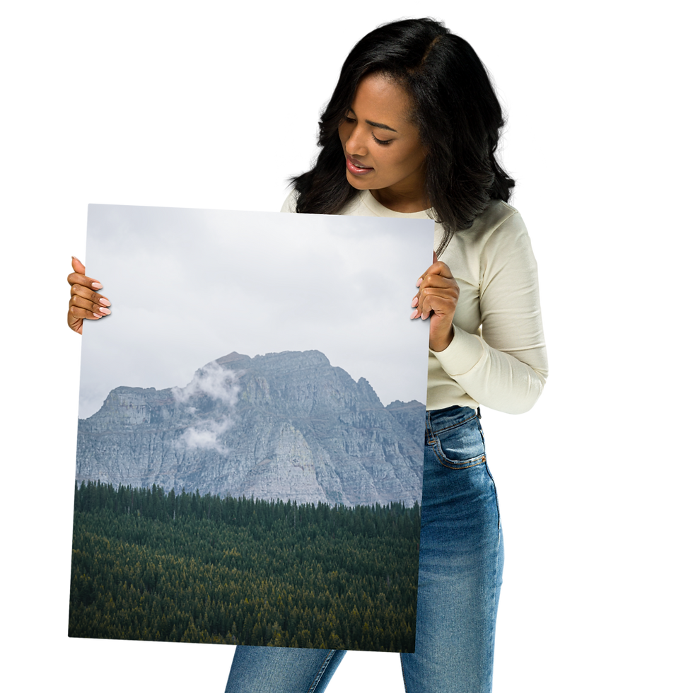 Thumbnail: "Rocky Pillar" - Metal Art Print 