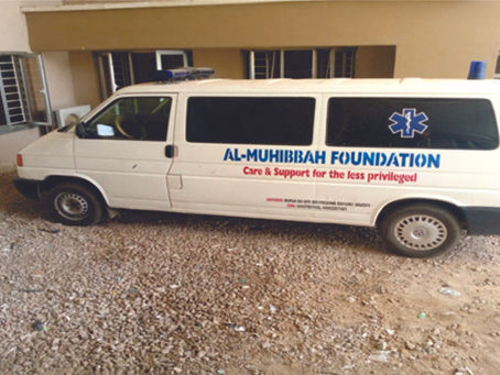 Donation of Ambulance to the gynaecology section of the Specialist Hospital Bauchi... 