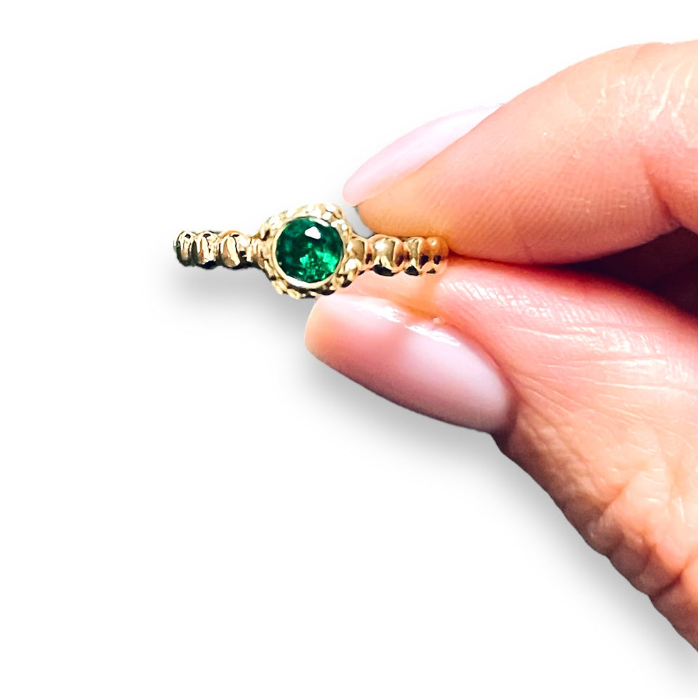 Miniatura: ANELLO SMERALDINO