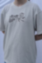Thumbnail: SKI VIEW HEAVY WEIGHT TEE IN MOON