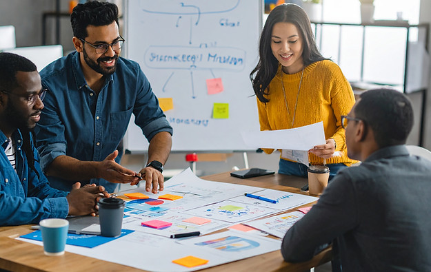 Agence de marketing digital créatif en Europe – stratégie, design graphique, création de sites web et réseaux sociaux