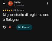 studio di registrazione bologna