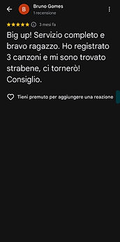 studio di registrazione bologna offerte
