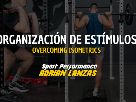 ORGANIZACIÓN DE ESTÍMULOS: OVERCOMING ISOMETRICS
