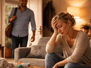 למה דווקא כשהבן זוג חוזר הביתה נגמרת לנו הסבלנות לילדים?